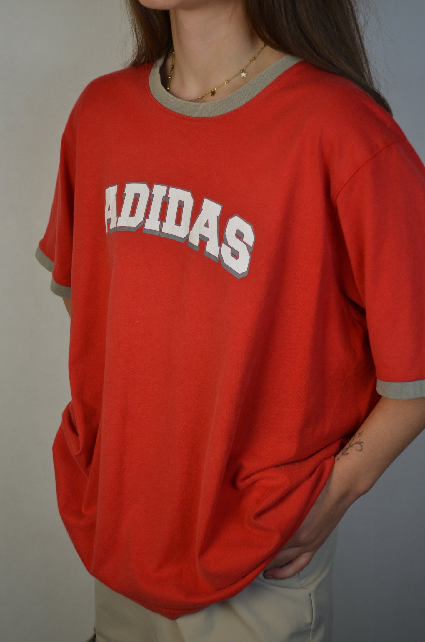 T-Shirt Adidas logo collage