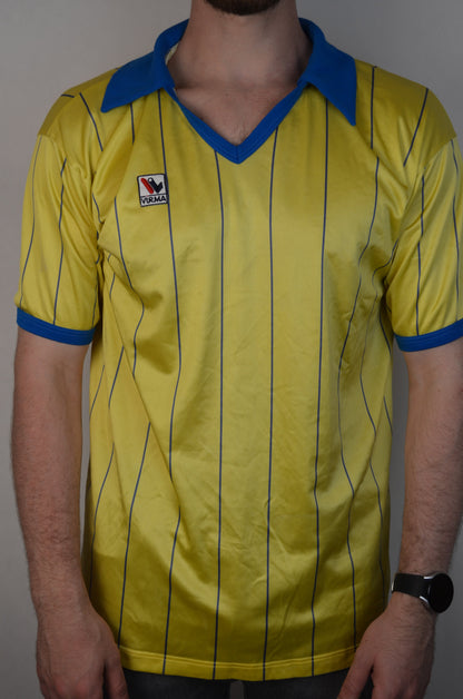 Maglia Calcio Gialla Vintage 80's