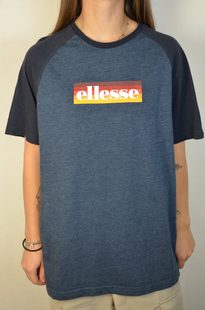 T-Shirt Blu Scuro Navy Ellesse