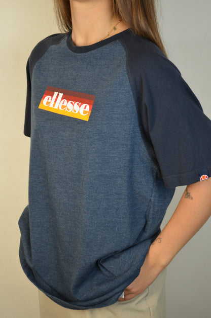 T-Shirt Blu Scuro Navy Ellesse