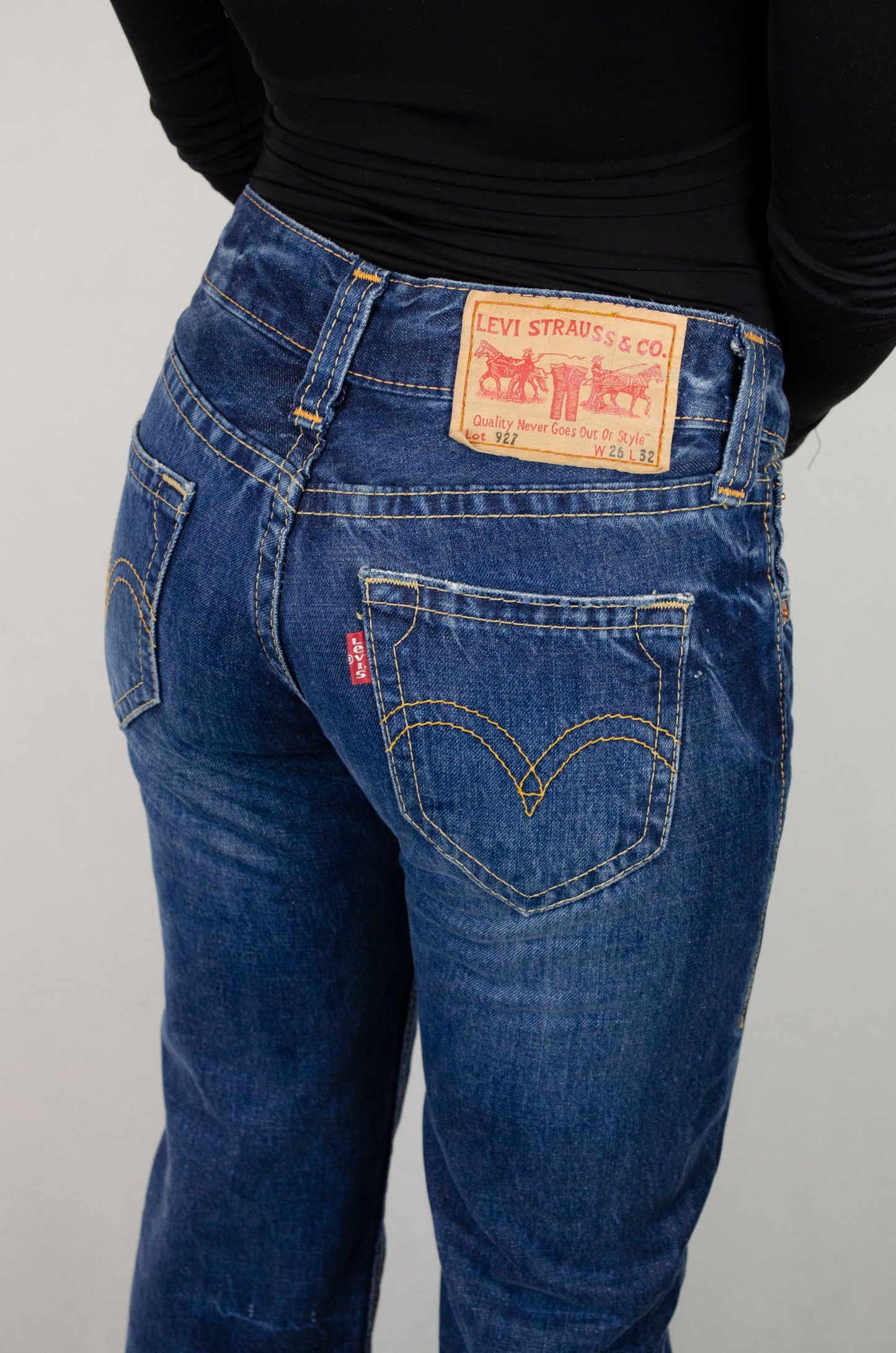 Jeans Levis Zampa blu scuro