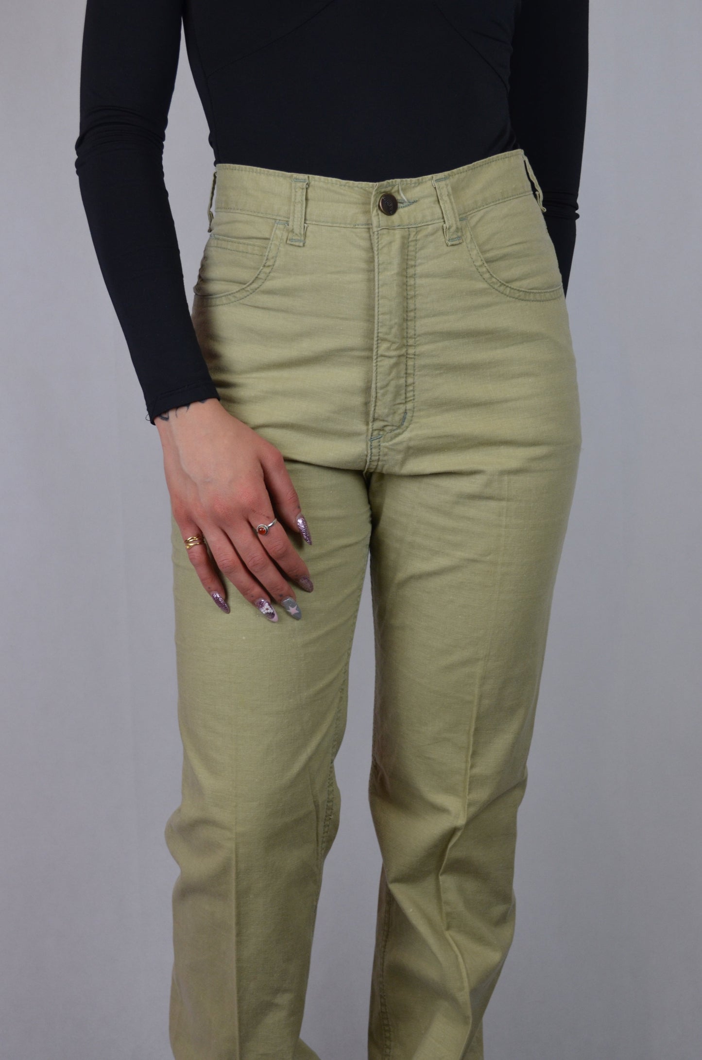 Pantalone cotone Beige