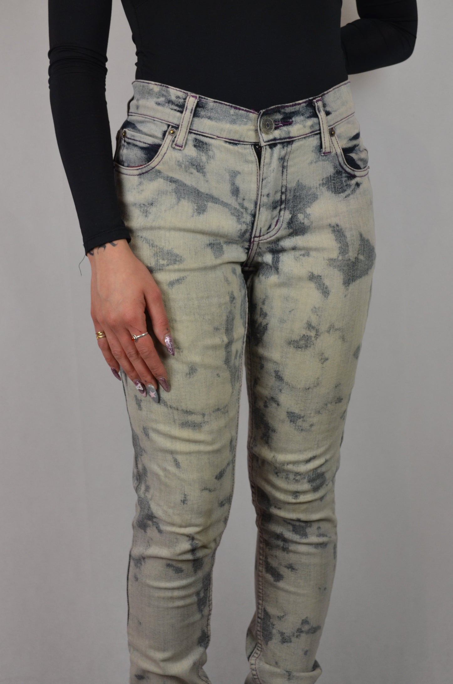 Jeans candeggiato Skinny